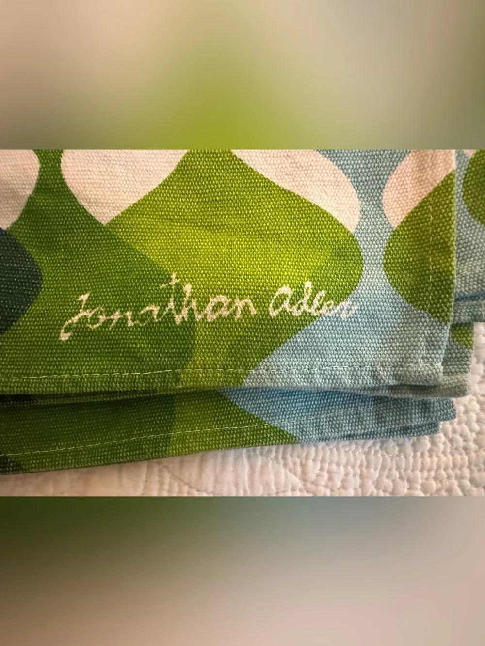Jonathan Adler Cotton Napkins x 9